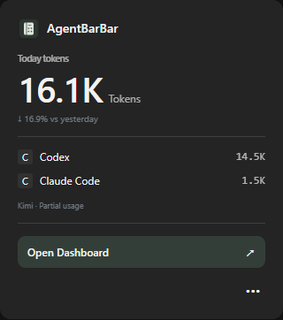 Actual Windows system-tray usage popup